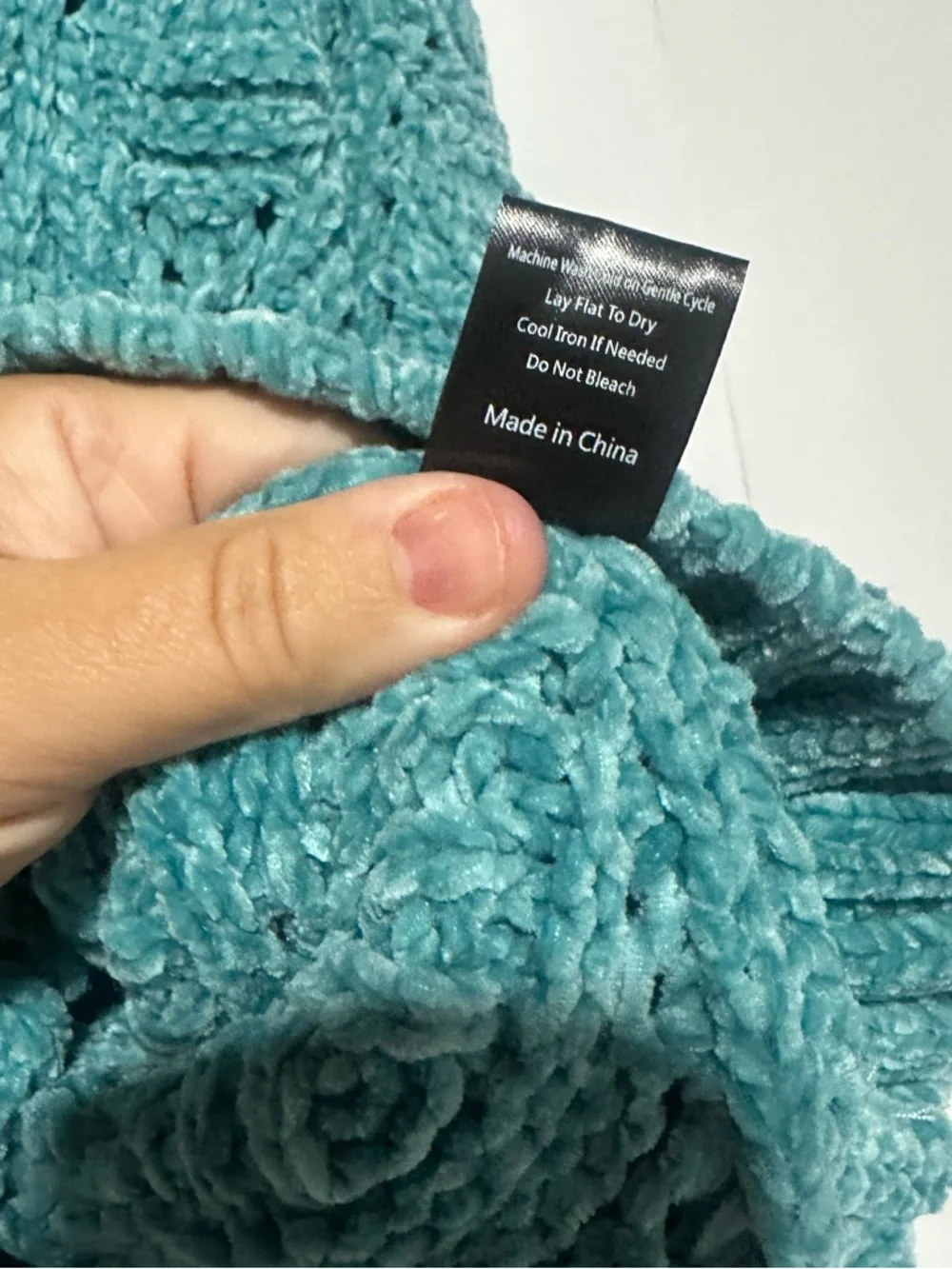 POL Cozy Chenille Knit Cowl Neck Sweater